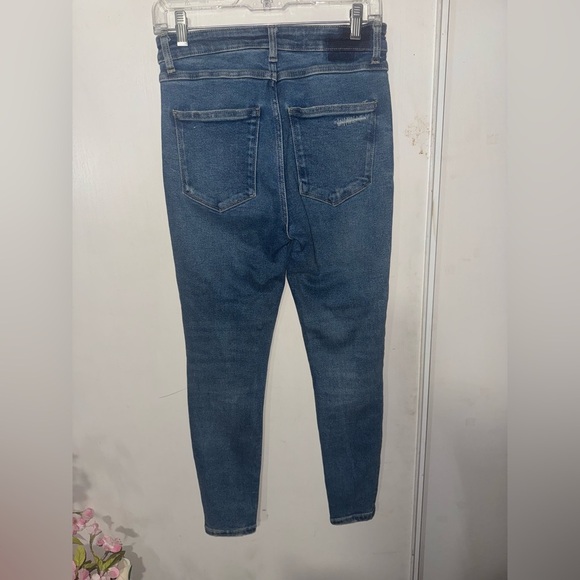 Zara Classic Blue Skinny Jeans - Picture 6 of 7